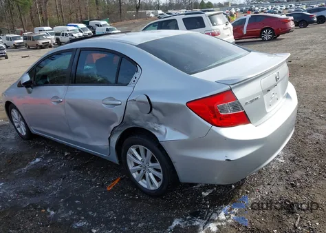 2012 Honda Civic Ex from USA, damaged, VIN 2HGFB2F89CH572554
